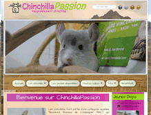 Tablet Screenshot of chinchillapassion.com